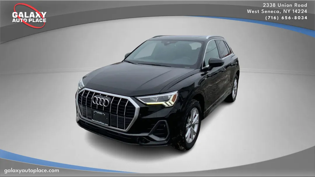 Black 2024 Audi Q3 S line Premium for sale in West Seneca, NY