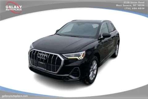 Black 2024 Audi Q3 S line Premium for sale in West Seneca, NY