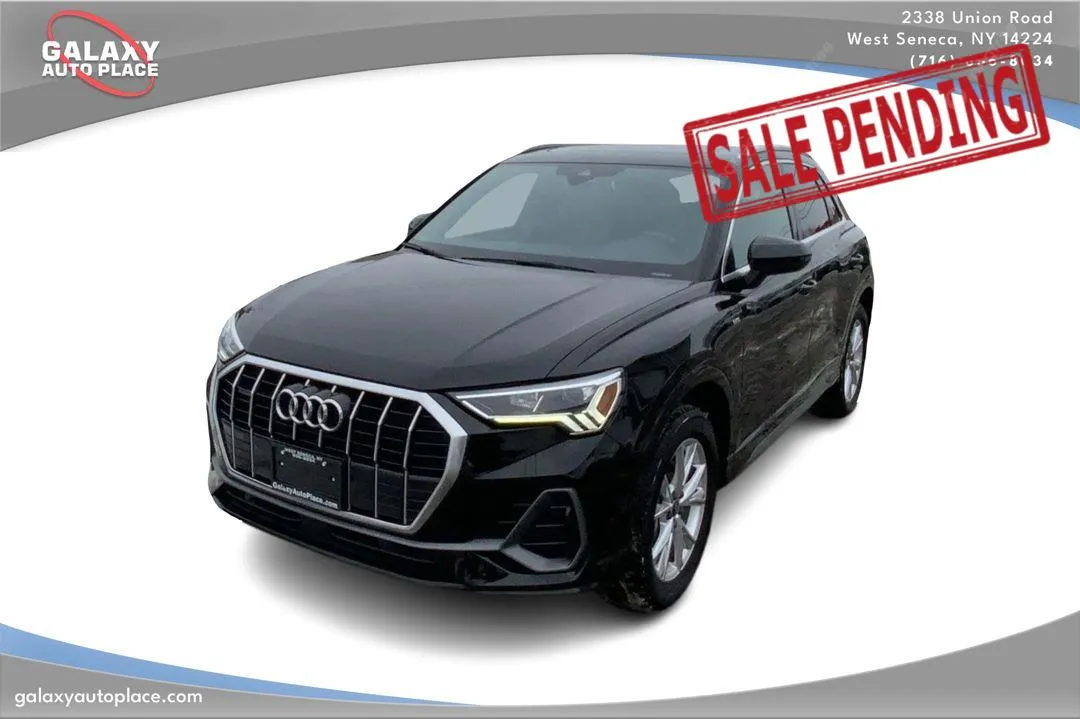 Black 2024 Audi Q3 S line Premium for sale in West Seneca, NY