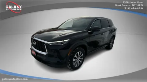 Black 2023 INFINITI QX60 PURE for sale in West Seneca, NY