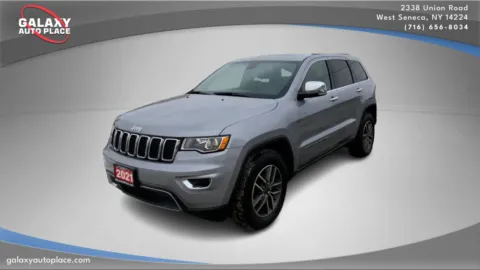 Silver 2021 Jeep Grand Cherokee Limited for sale in West Seneca, NY