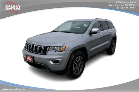 Silver 2021 Jeep Grand Cherokee Limited for sale in West Seneca, NY