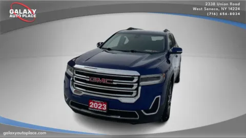 Photos of 2023 GMC Acadia SLE for sale in West Seneca, NY at Galaxy Auto Place