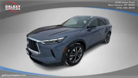 Black 2024 INFINITI QX60 LUXE for sale in West Seneca, NY