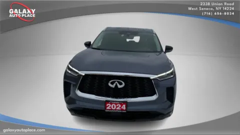 Photos of 2024 INFINITI QX60 LUXE for sale in West Seneca, NY at Galaxy Auto Place