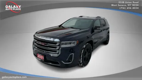 Blue 2021 GMC Acadia AT4 for sale in West Seneca, NY