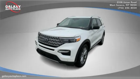 Gray 2022 Ford Explorer Limited for sale in West Seneca, NY