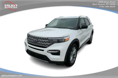 Gray 2022 Ford Explorer Limited for sale in West Seneca, NY
