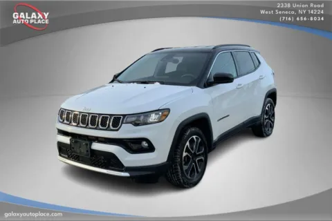 White 2024 Jeep Compass Limited for sale in West Seneca, NY