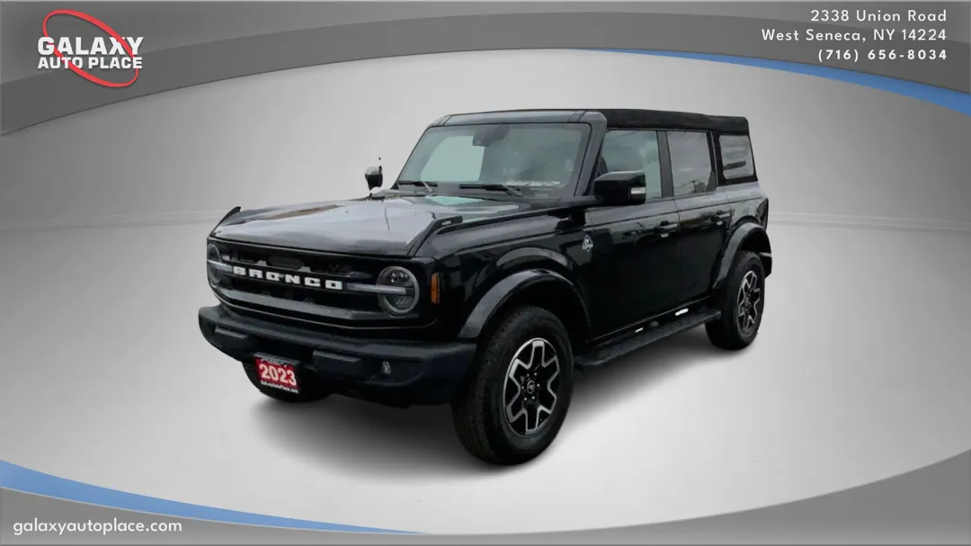 Black 2023 Ford Bronco Outer Banks for sale in West Seneca, NY