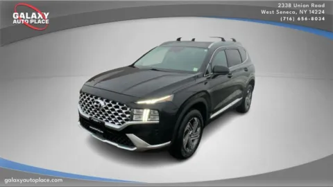 Black 2021 Hyundai Santa Fe SEL for sale in West Seneca, NY