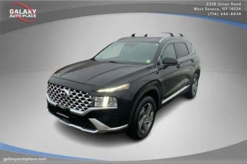 Black 2021 Hyundai Santa Fe SEL for sale in West Seneca, NY