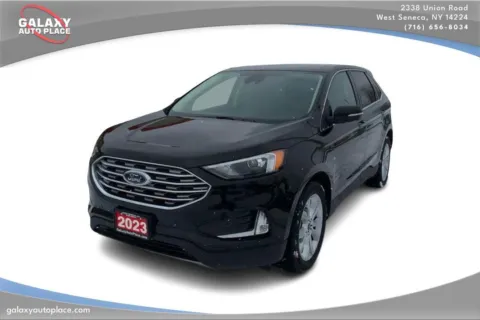 Black 2023 Ford Edge Titanium for sale in West Seneca, NY