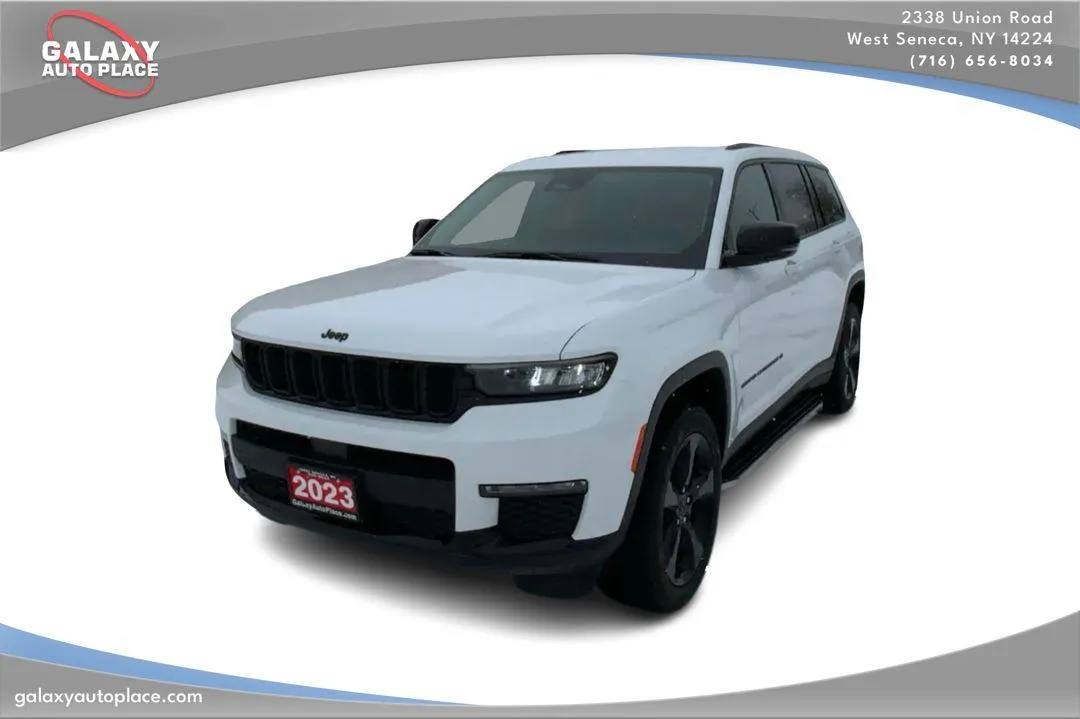 White 2023 Jeep Grand Cherokee L Limited for sale in West Seneca, NY