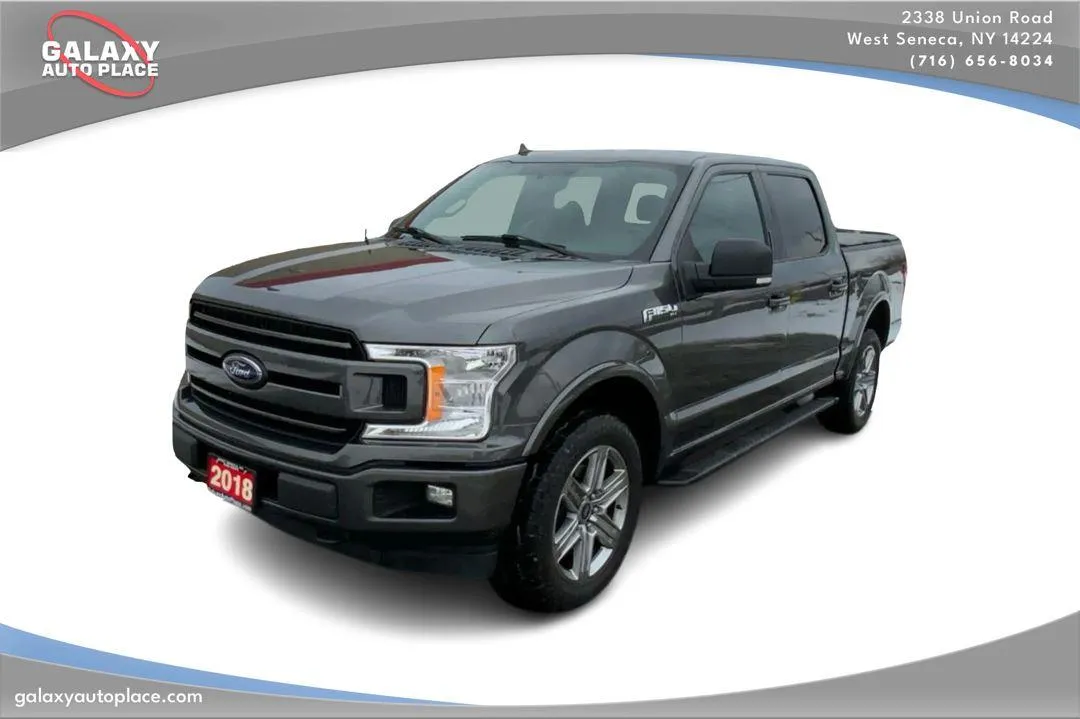 Gray 2018 Ford F-150 XLT for sale in West Seneca, NY