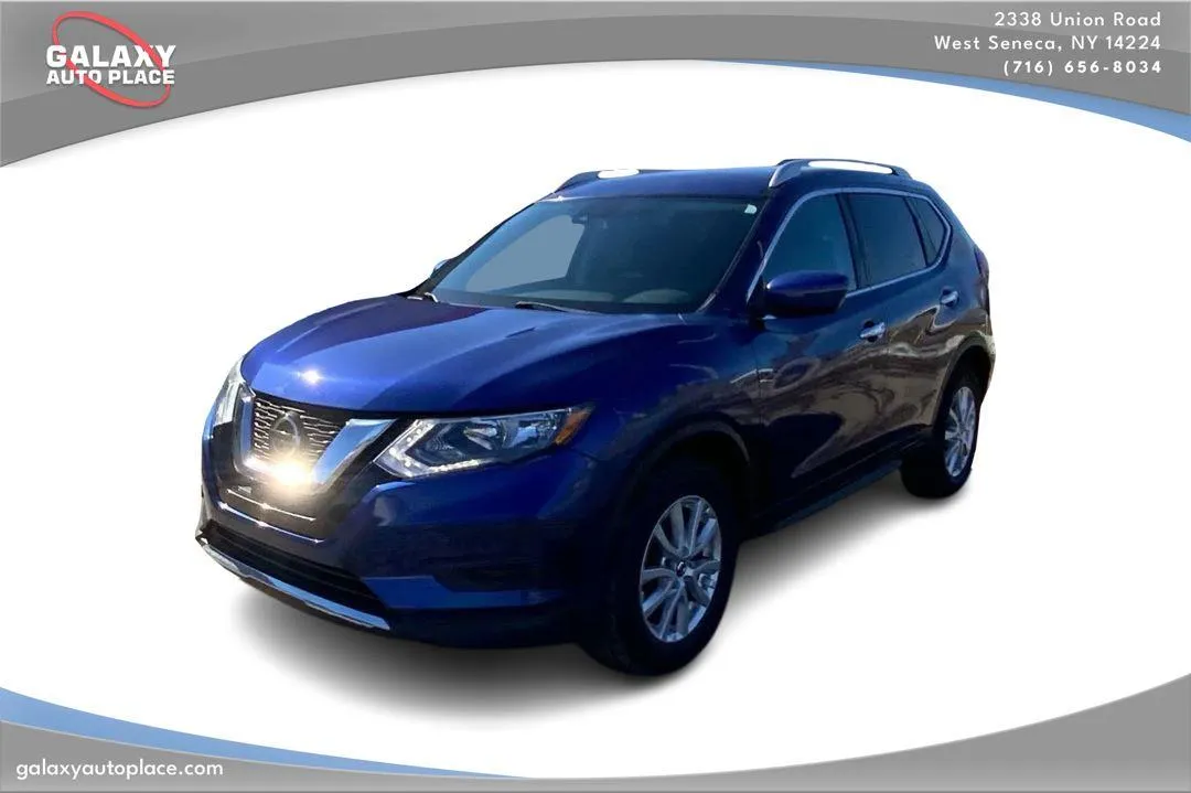 Blue 2019 Nissan Rogue SV for sale in West Seneca, NY