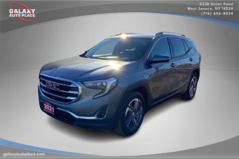 Blue 2021 GMC TERRAIN SLT for sale in West Seneca, NY