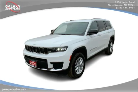 White 2023 Jeep Grand Cherokee L Laredo for sale in West Seneca, NY