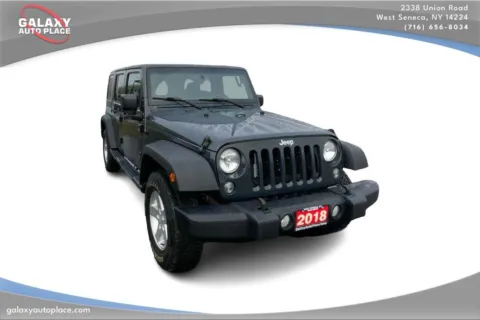 Another view of 2018 Jeep Wrangler JK Unlimited Sport S for sale in West Seneca, NY at Galaxy Auto Place