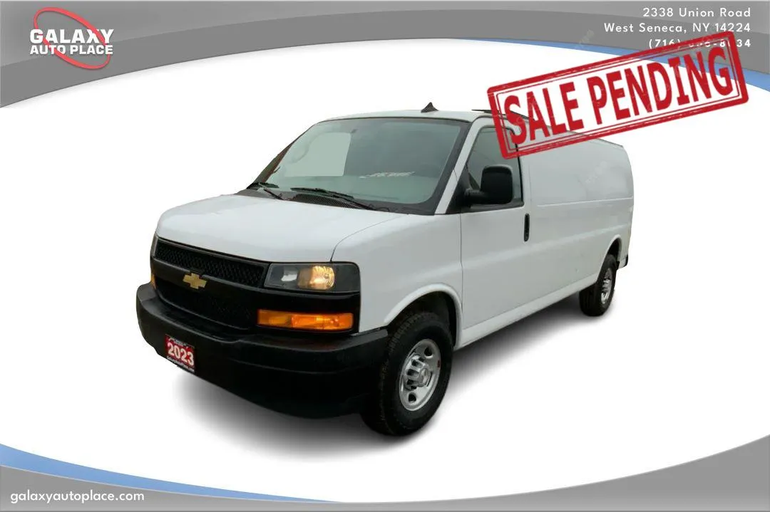 White 2023 Chevrolet Express Cargo Van 2500 for sale in West Seneca, NY