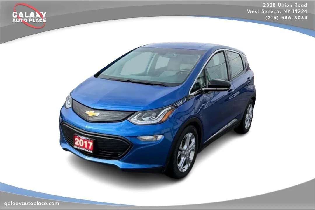 Blue 2017 Chevrolet Bolt EV LT for sale in West Seneca, NY