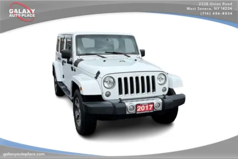 Another view of 2017 Jeep Wrangler Unlimited Sahara for sale in West Seneca, NY at Galaxy Auto Place