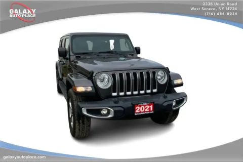 Another view of 2021 Jeep Wrangler Unlimited Sahara for sale in West Seneca, NY at Galaxy Auto Place