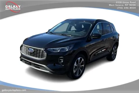 Black 2025 Ford Escape Platinum for sale in West Seneca, NY