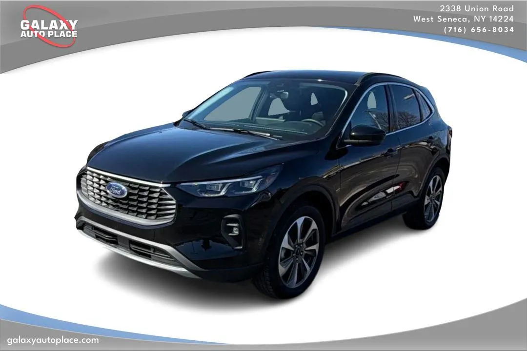 Black 2025 Ford Escape Platinum for sale in West Seneca, NY
