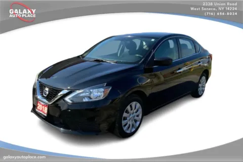 Black 2018 Nissan Sentra S for sale in West Seneca, NY