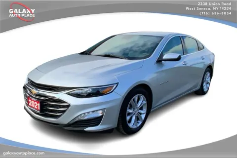 Silver 2021 Chevrolet Malibu LT for sale in West Seneca, NY