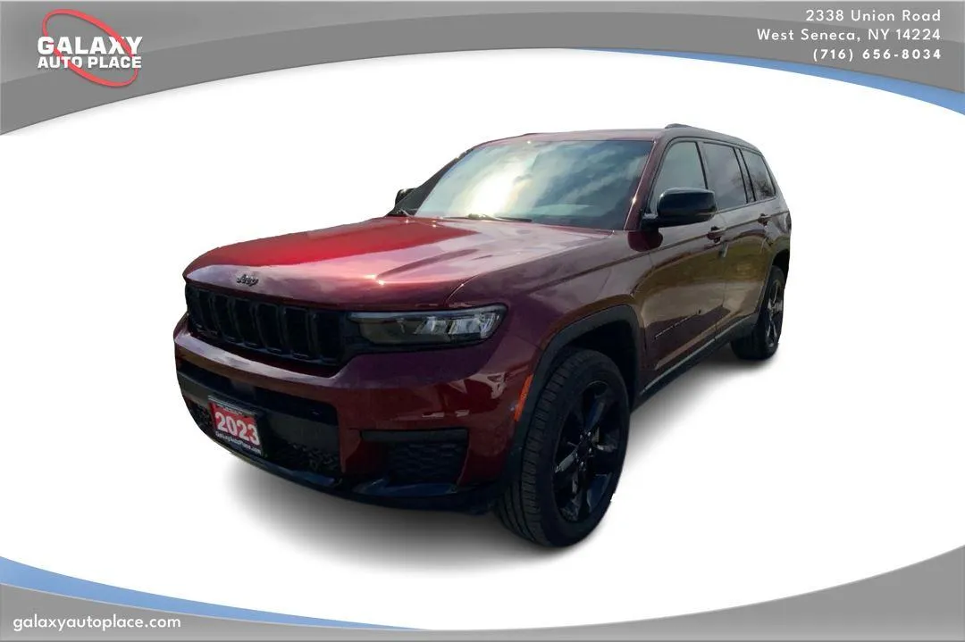 Red 2023 Jeep Grand Cherokee L Altitude for sale in West Seneca, NY