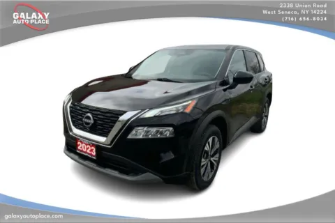 Black 2023 Nissan Rogue SV for sale in West Seneca, NY