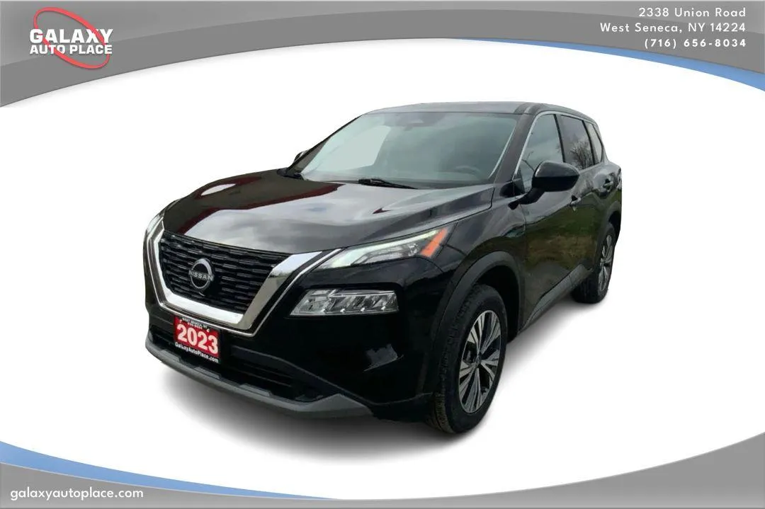 Black 2023 Nissan Rogue SV for sale in West Seneca, NY