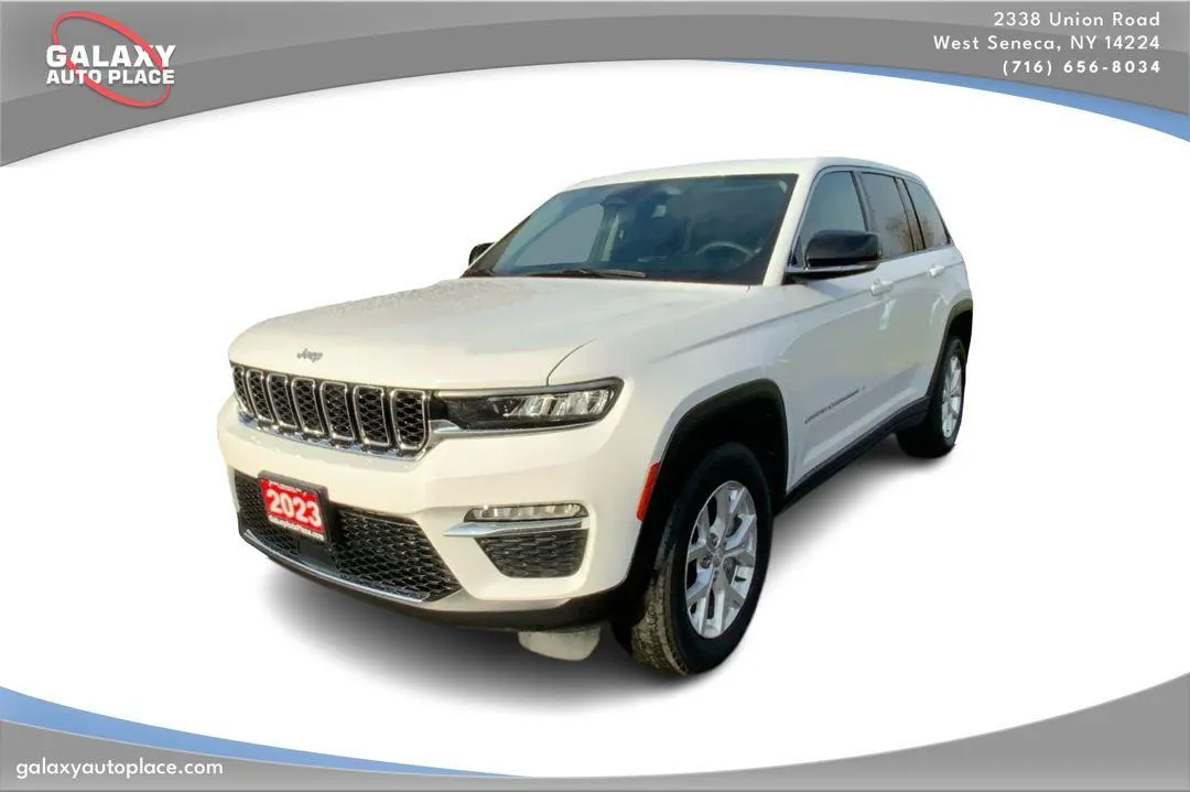 White 2023 Jeep Grand Cherokee Limited for sale in West Seneca, NY