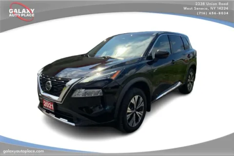 Black 2021 Nissan Rogue SV for sale in West Seneca, NY
