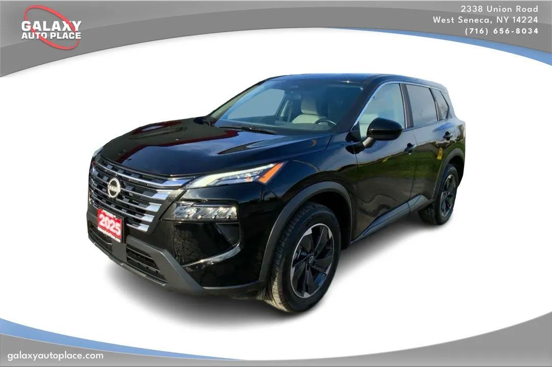 Black 2025 Nissan Rogue SV for sale in West Seneca, NY