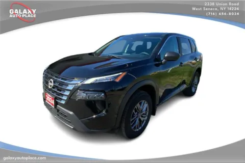 Black 2024 Nissan Rogue S for sale in West Seneca, NY