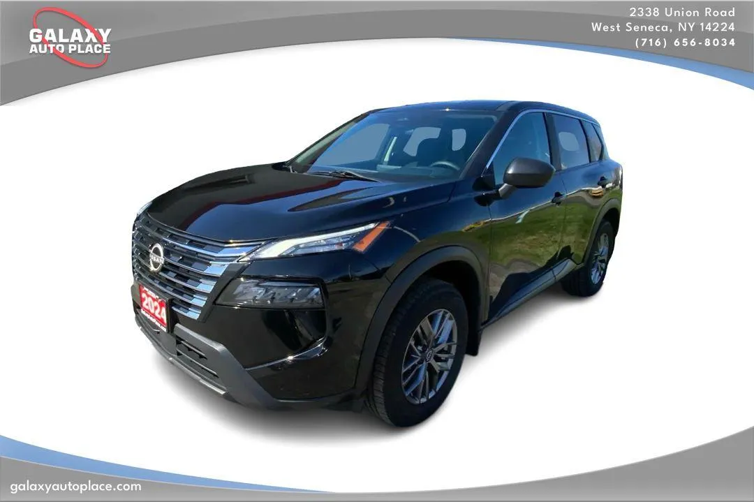 Black 2024 Nissan Rogue S for sale in West Seneca, NY