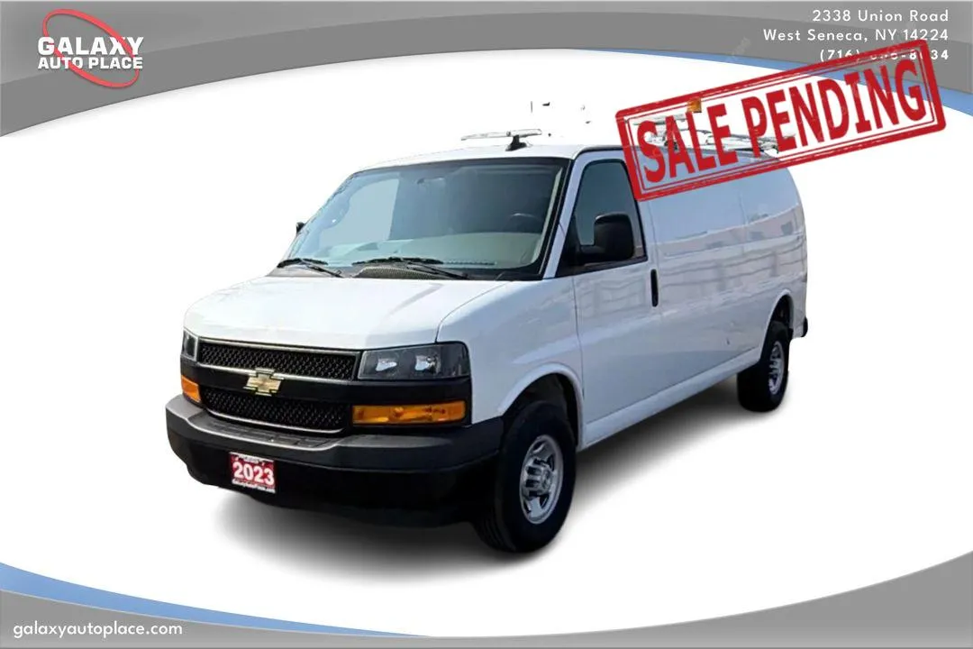 White 2023 Chevrolet Express Cargo Van 2500 for sale in West Seneca, NY