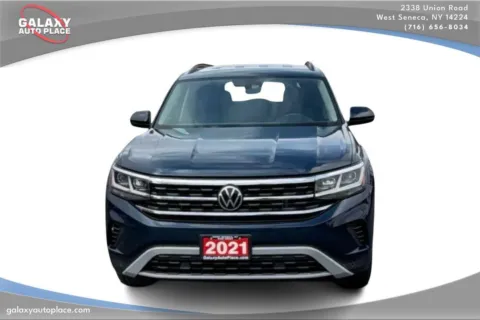Photos of 2021 Volkswagen Atlas 3.6L V6 SE w/Technology for sale in West Seneca, NY at Galaxy Auto Place