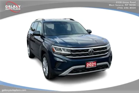 Another view of 2021 Volkswagen Atlas 3.6L V6 SE w/Technology for sale in West Seneca, NY at Galaxy Auto Place