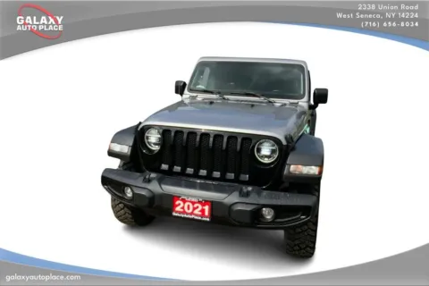 Photos of 2021 Jeep Wrangler Unlimited Willys for sale in West Seneca, NY at Galaxy Auto Place