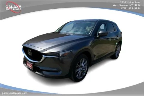 Gray 2021 Mazda CX-5 Grand Touring for sale in West Seneca, NY