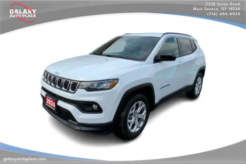 White 2024 Jeep Compass Latitude for sale in West Seneca, NY