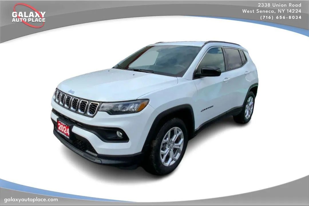 White 2024 Jeep Compass Latitude for sale in West Seneca, NY