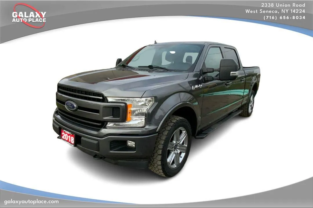 Gray 2018 Ford F-150 XLT for sale in West Seneca, NY