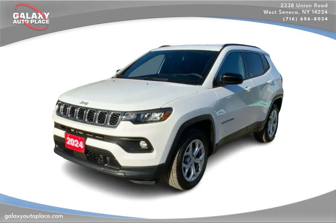 White 2024 Jeep Compass Latitude for sale in West Seneca, NY