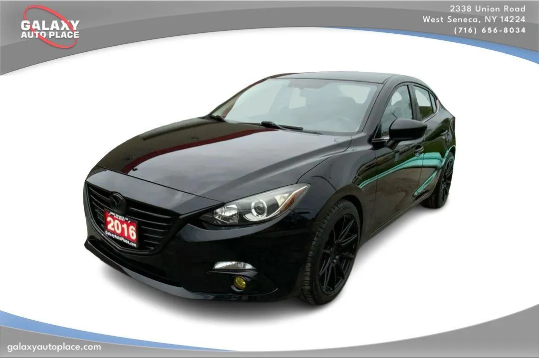 Black 2016 Mazda Mazda3 i Sport for sale in West Seneca, NY