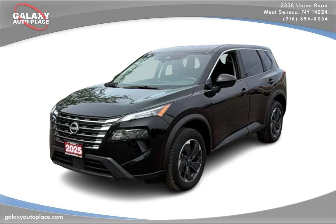 Black 2025 Nissan Rogue SV for sale in West Seneca, NY